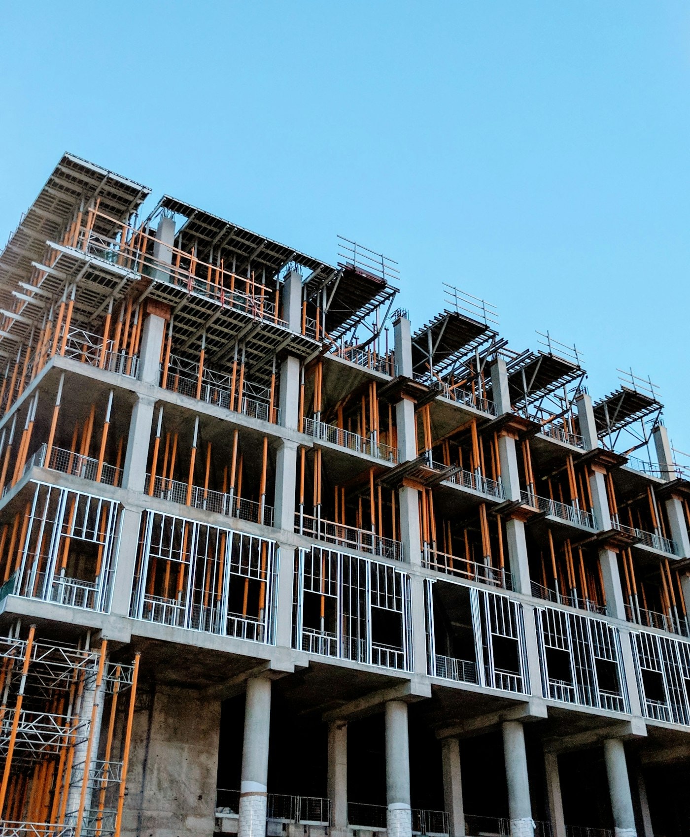 Chantier SOCAM, structure en cours